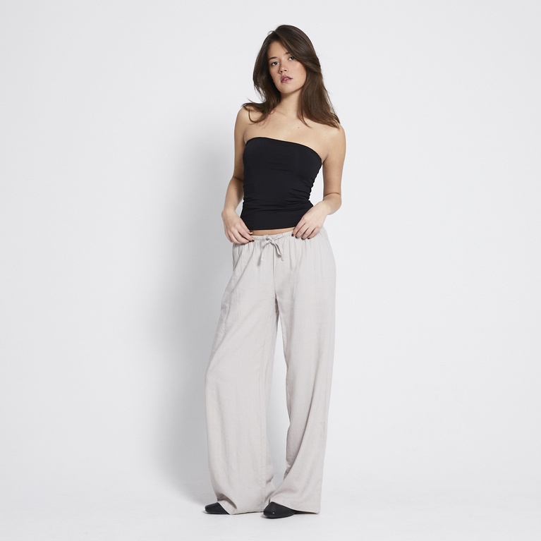 Shape tube top "Amber" Black